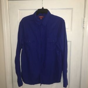 Royal Blue Button Down